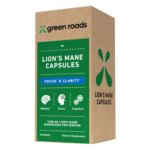 Green Roads | Lions Mane Capsules | Focus & Clarity Nootropics 500mg - 60 Count