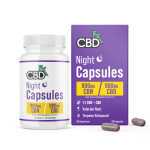 CBDfx | CBD Capsules - Night | 900mg CBD + 900mg CBN - 60ct