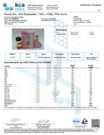 One-page lab test summary for Pink Runtz THC Vape Pen – Potency, Ingredients, Terpenes & Safety