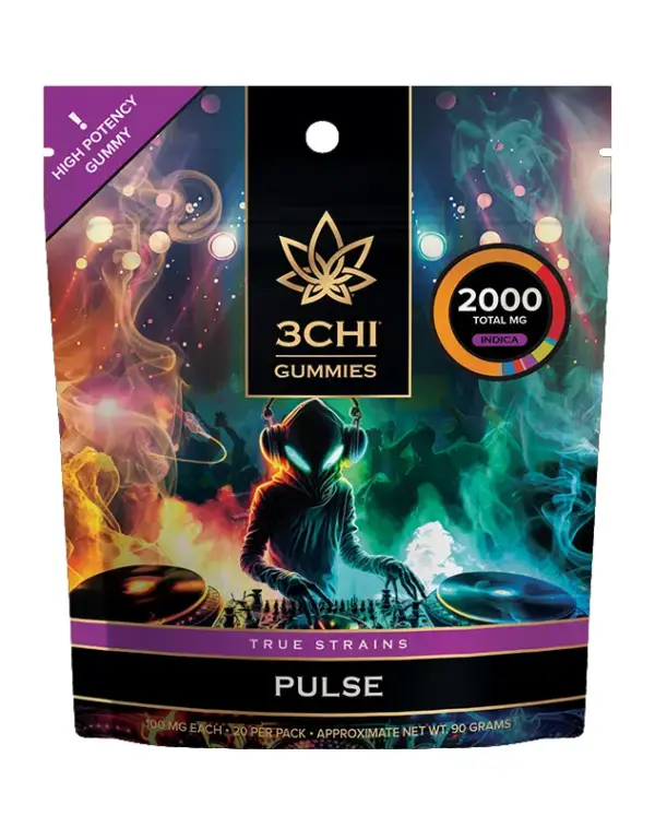 A picture of 3Chi True Strain Gummies