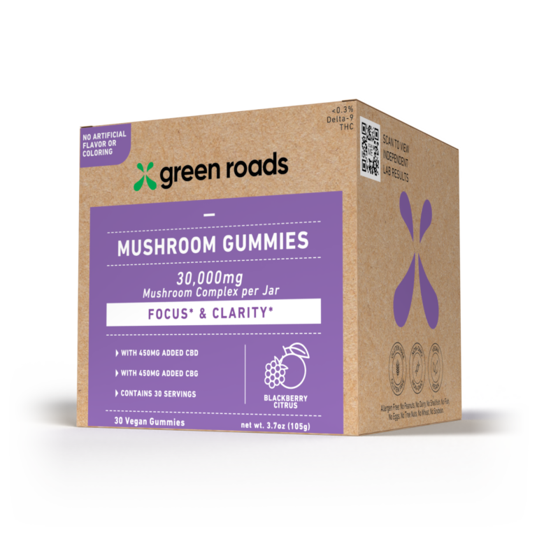 Mushroom Gummies - Focus & Clarity Front
