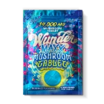 Alt Text: Wunder Blue Razz Mushroom Tablets – Maxx Functional Mushroom Tablets with 14,000mg Nootropics